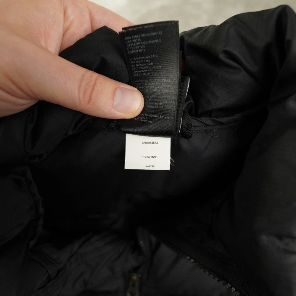 The North Face black color